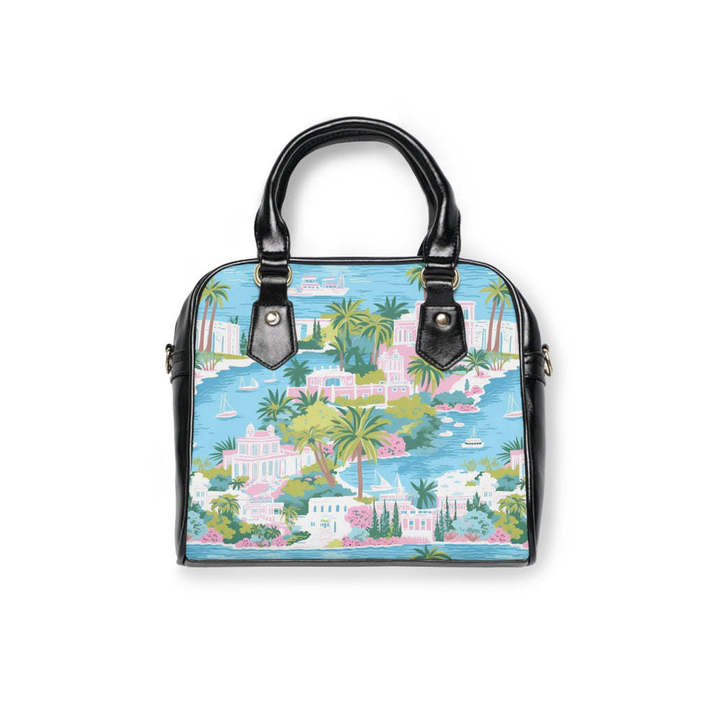 Greek Island - Tropical Shoulder Handbag – Perfect for Summer Adventures, Beach Days, and Stylish Outings, Feminine, Practical, Trendy, Chic, [...]