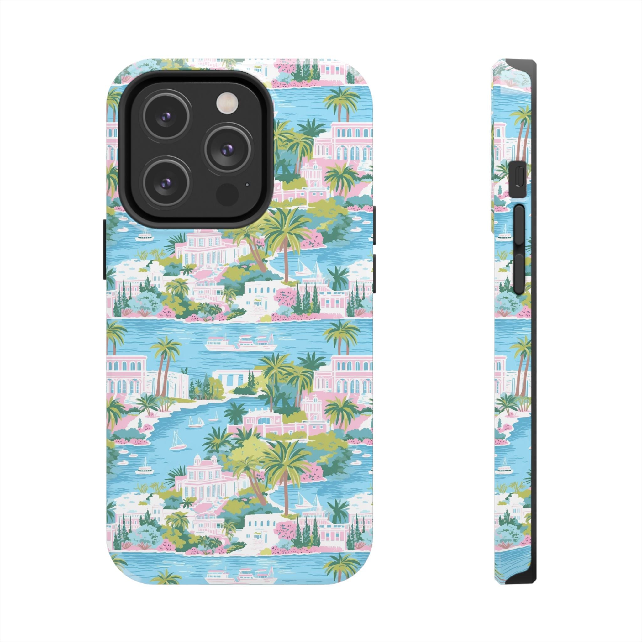 Greek Island - Tropical Phone Cases - Durable Phone Covers, Summer Vibes, Beach-Themed Accessories, Perfect Gift for Travelers