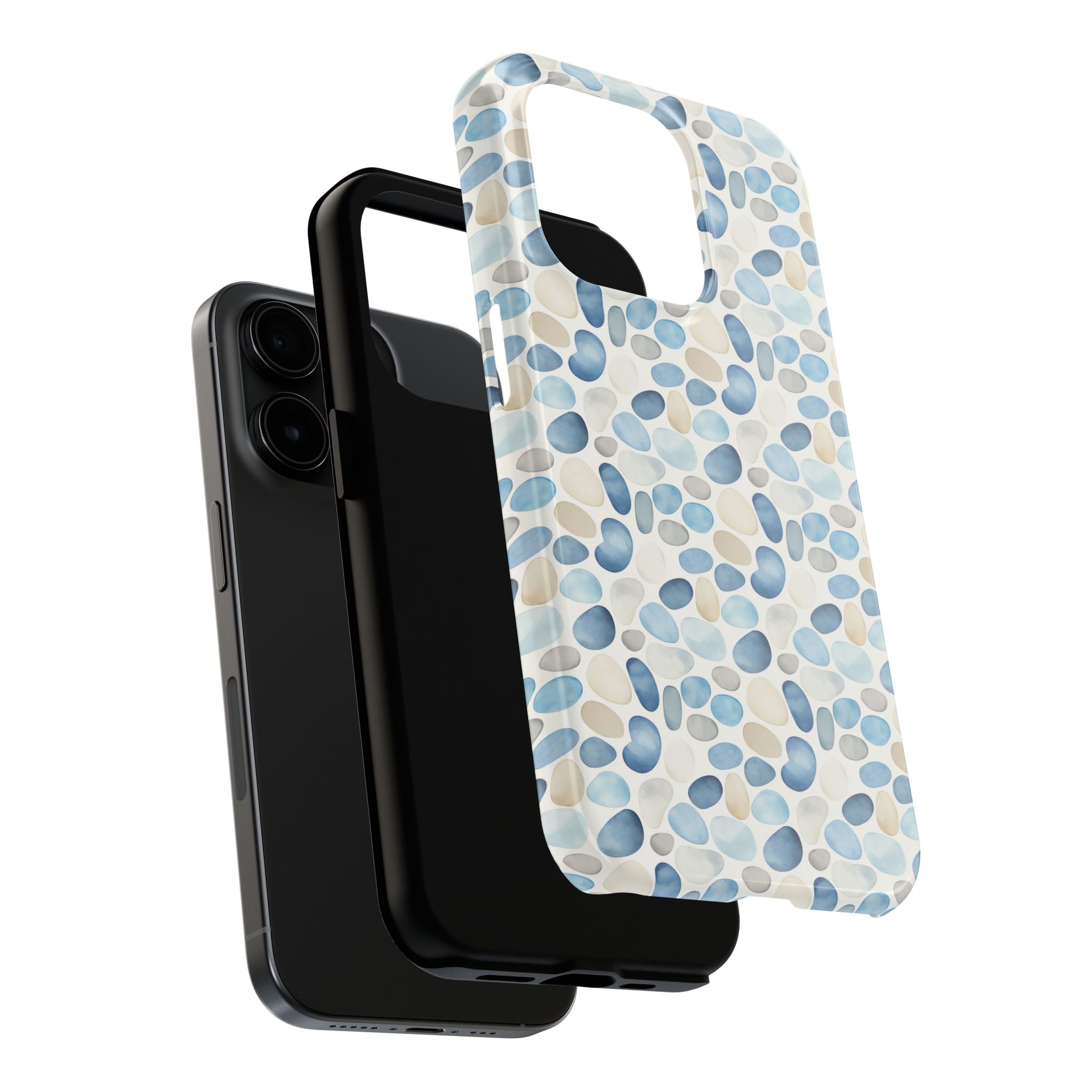 Cobblestone- Stylish Tough Phone Cases with Pebble Design, Durable Phone Accessories, Trendy Phone Cover, Protective Case, Gift for Tech Lovers