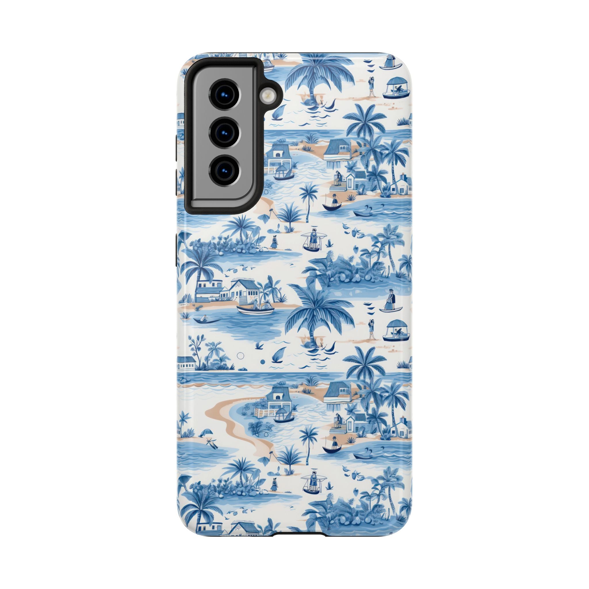 Tropical Blue- Paradise Phone Case - Durable Phone Cover for Beach Lovers, Summer Vibes, Vacation Ready, Gift for Him or Her, Unique Phone [...]