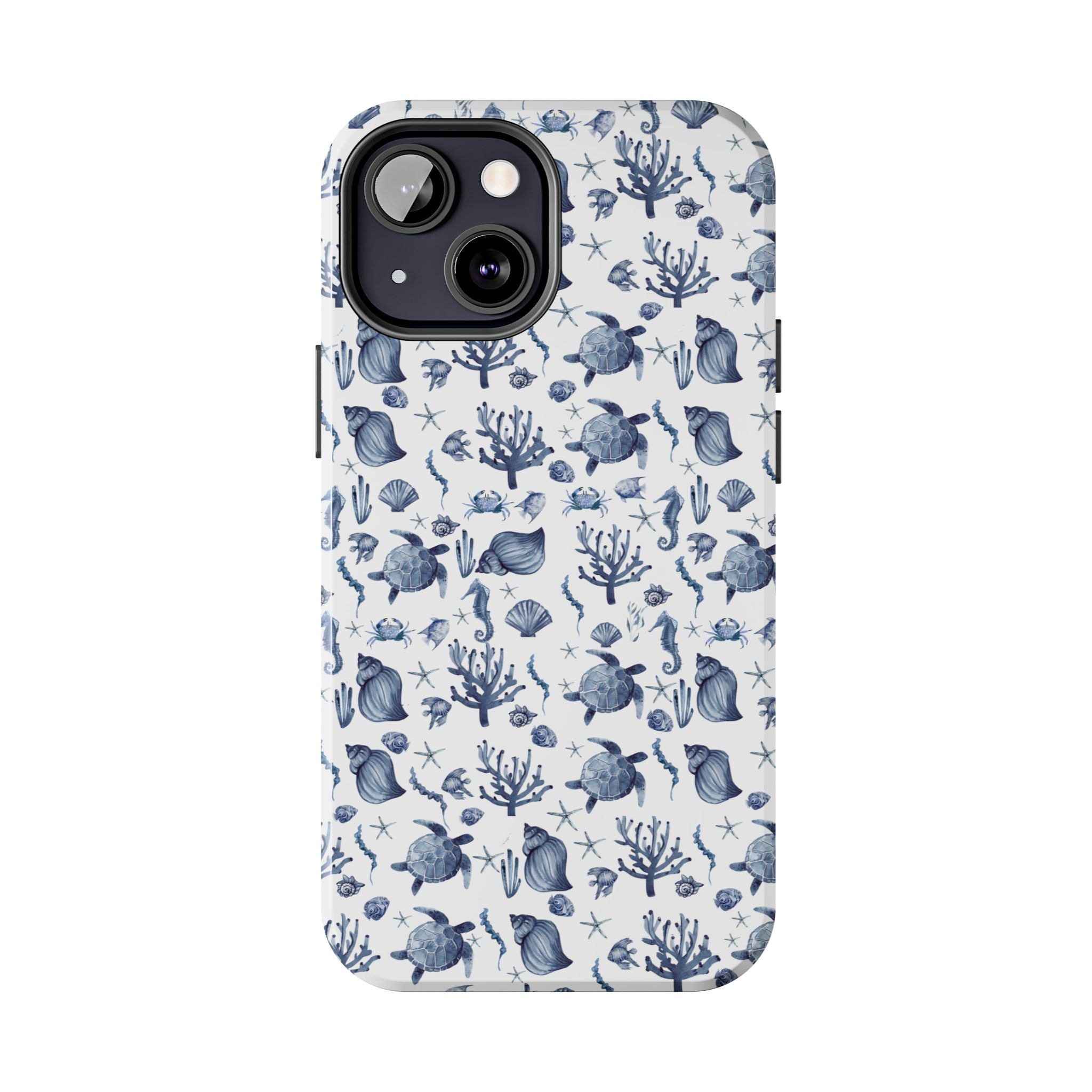 Deep Blue Sea - Ocean-Inspired Tough Phone Cases, Coastal Decor, Beach Lover's Accessory, Ideal Gift, Marine Life Design, Durable Protection