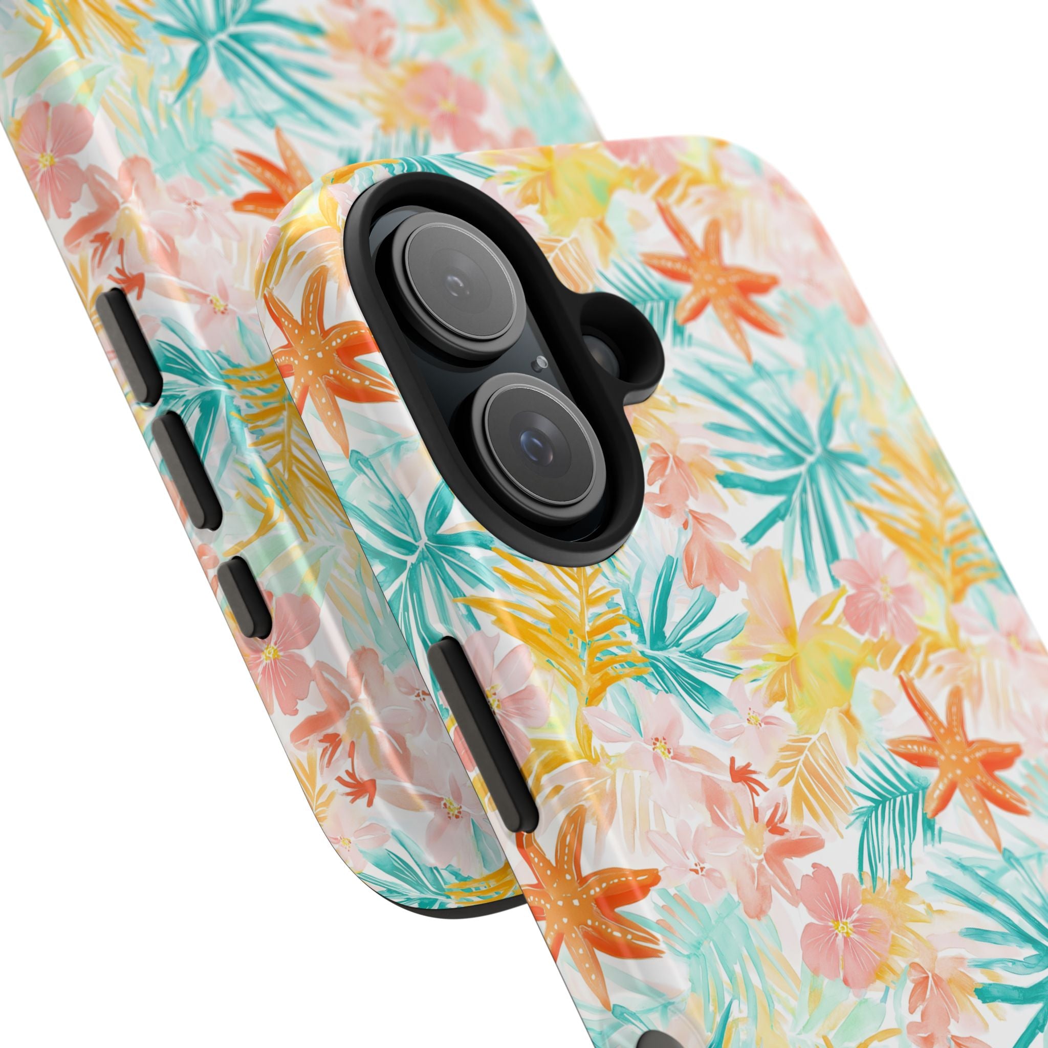 Tropical Starfish - Floral Phone Case - Summer Vibe, Durable Protection, Gift for Beach Lovers, Tropical Decor, Eco-Friendly Design