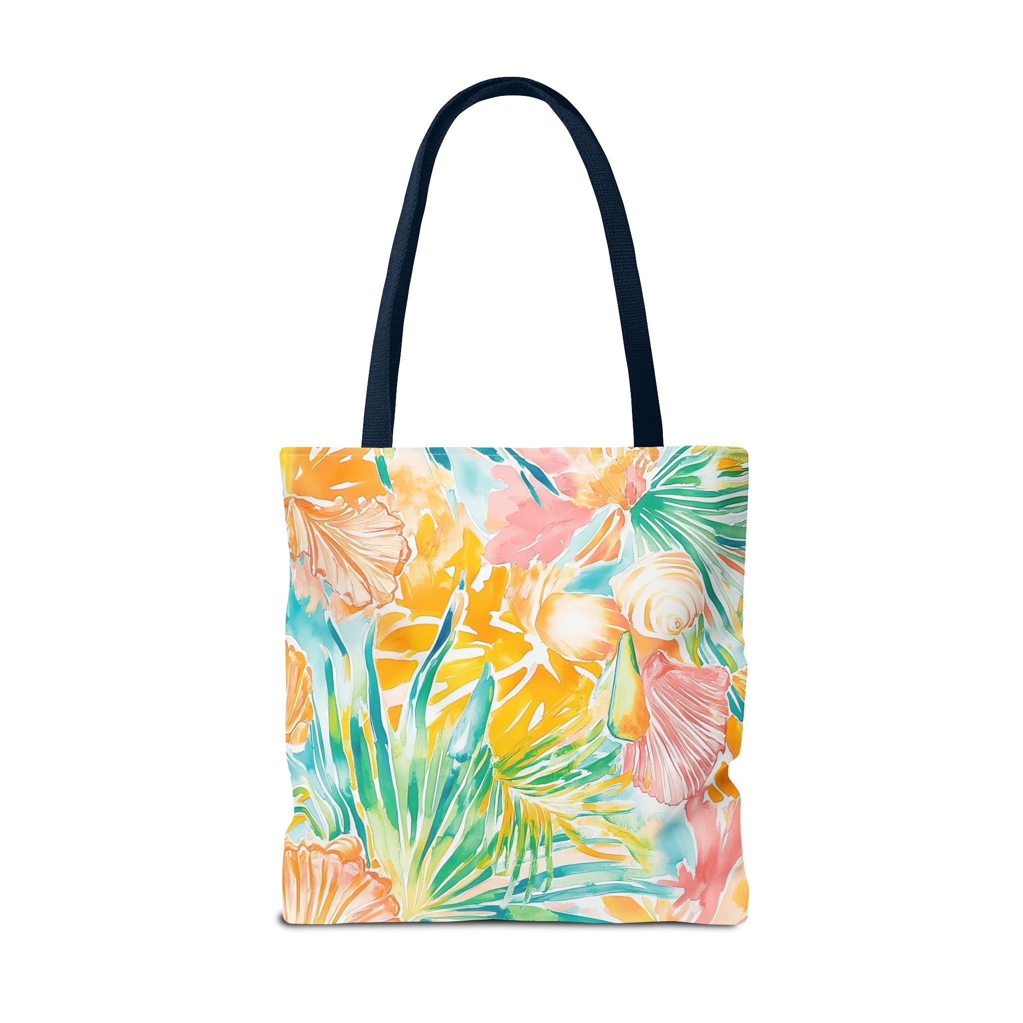 Neon Tropics Floral Tote Bag - Beach Bag, Shopping Tote, Eco-Friendly Gift, Summer Accessories, Unique Handbag