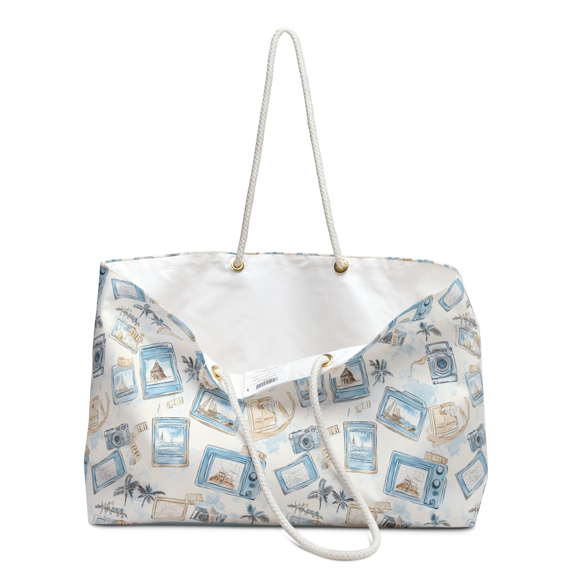Vintage Vacay Weekender Tote Bag, Beach Bag, Beach Tote, Large tote bag, Vacation Bag, Bridesmaid Gift