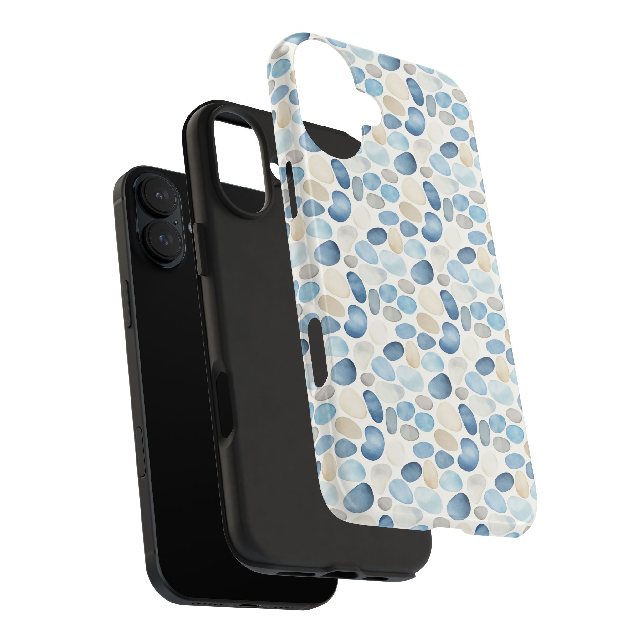 Cobblestone- Stylish Tough Phone Cases with Pebble Design, Durable Phone Accessories, Trendy Phone Cover, Protective Case, Gift for Tech Lovers