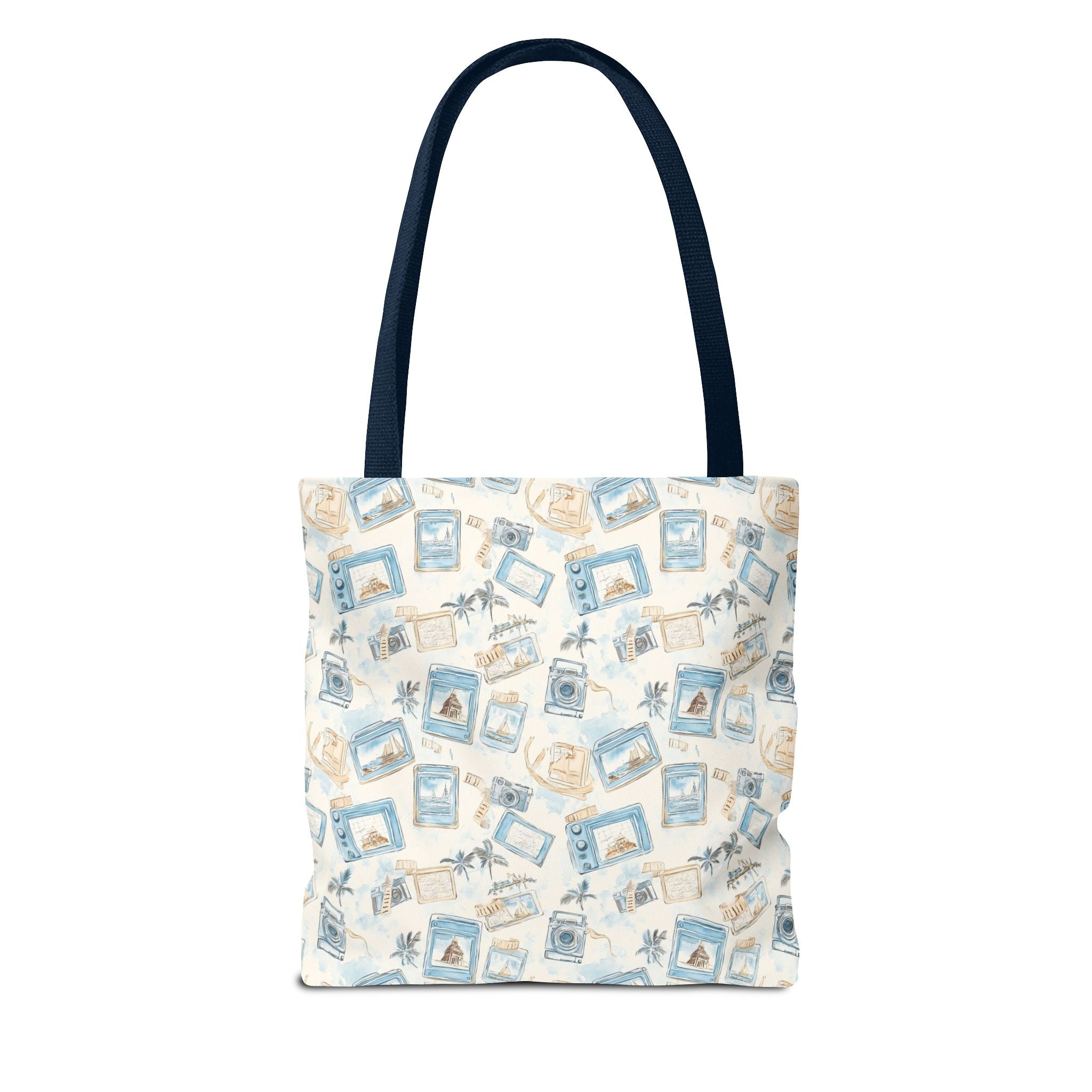 Vintage Vacay- Beach Vibes Tote Bag, Ocean Tote, Summer Accessories, Vacation Ready Bag, Coastal Shopping Bag, Gift for Travelers