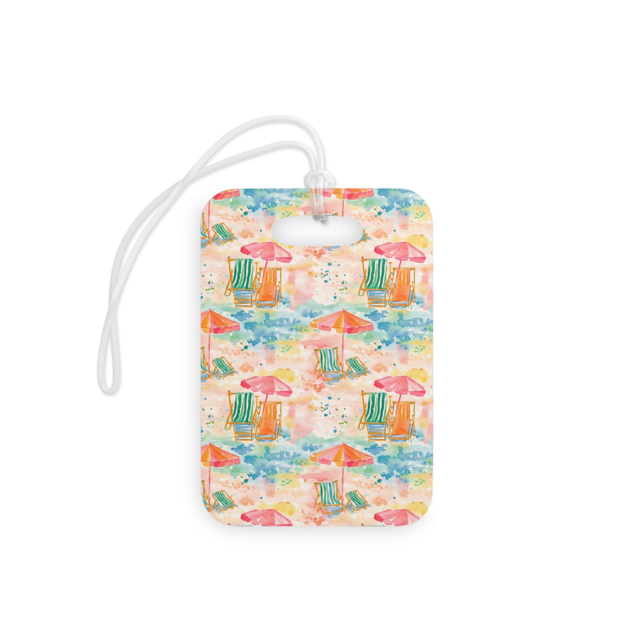 Beach Vibes Luggage Tag, Travel Accessories, Luggage, Vacation must have, Beach Vacation Supplies