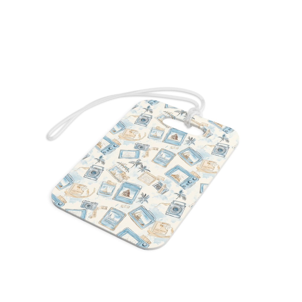 Vintage Vacay Luggage Tag, Travel Accessories, Luggage, Vacation must have, Beach Vacation Supplies