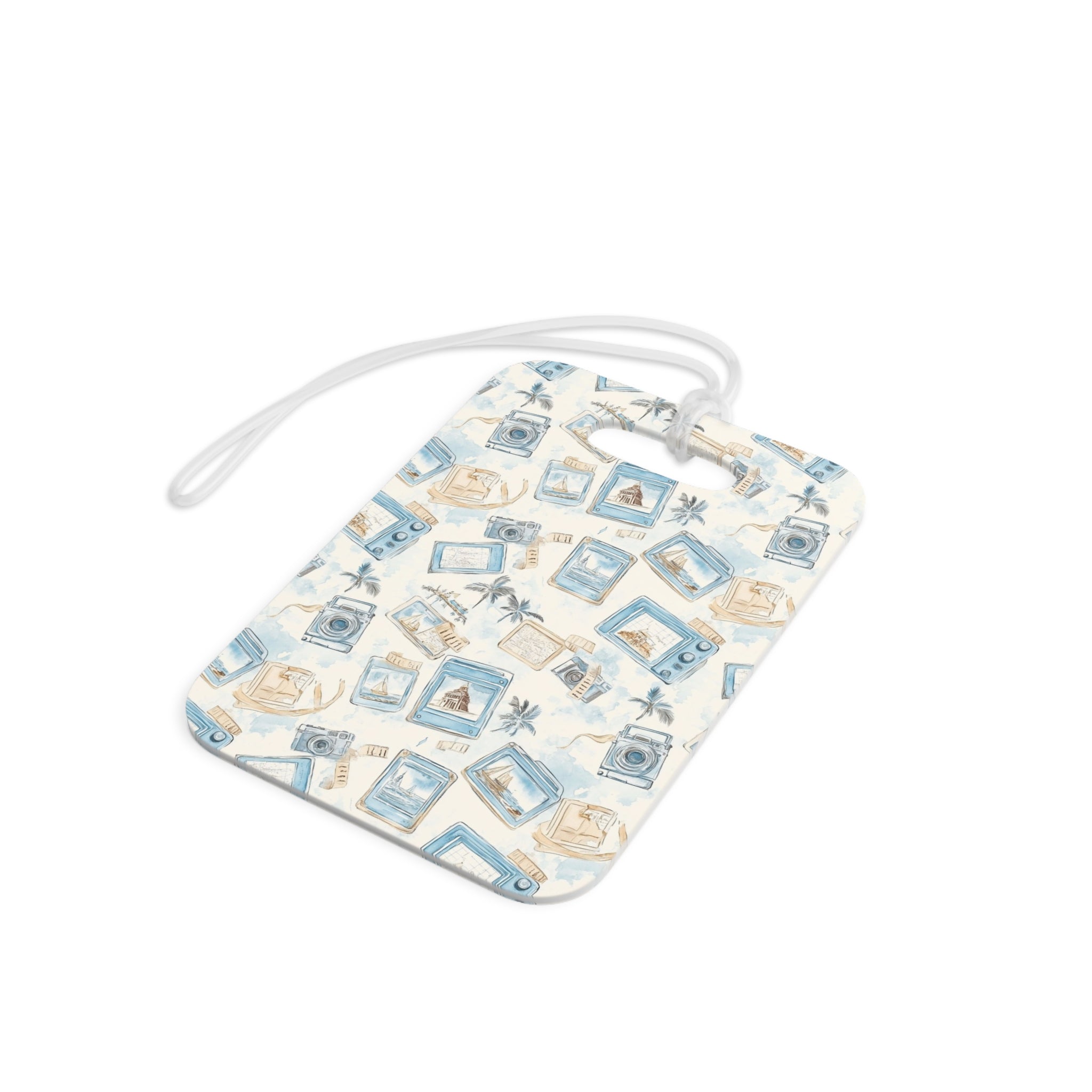 Vintage Vacay Luggage Tag, Travel Accessories, Luggage, Vacation must have, Beach Vacation Supplies