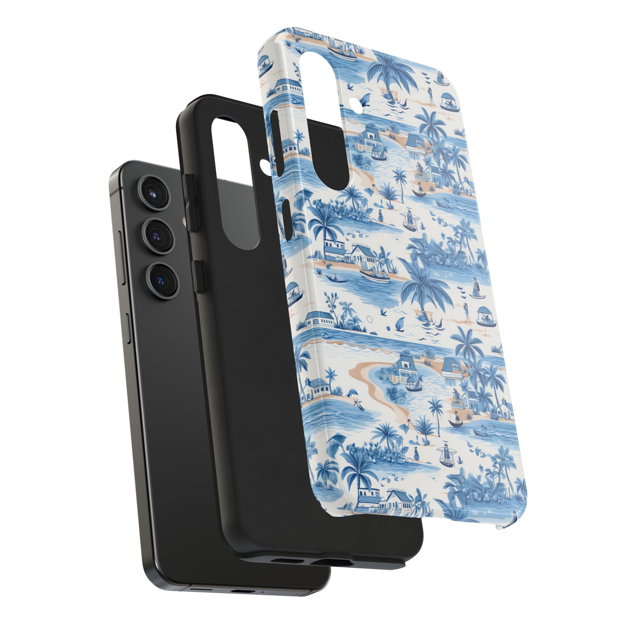 Tropical Blue- Paradise Phone Case - Durable Phone Cover for Beach Lovers, Summer Vibes, Vacation Ready, Gift for Him or Her, Unique Phone [...]
