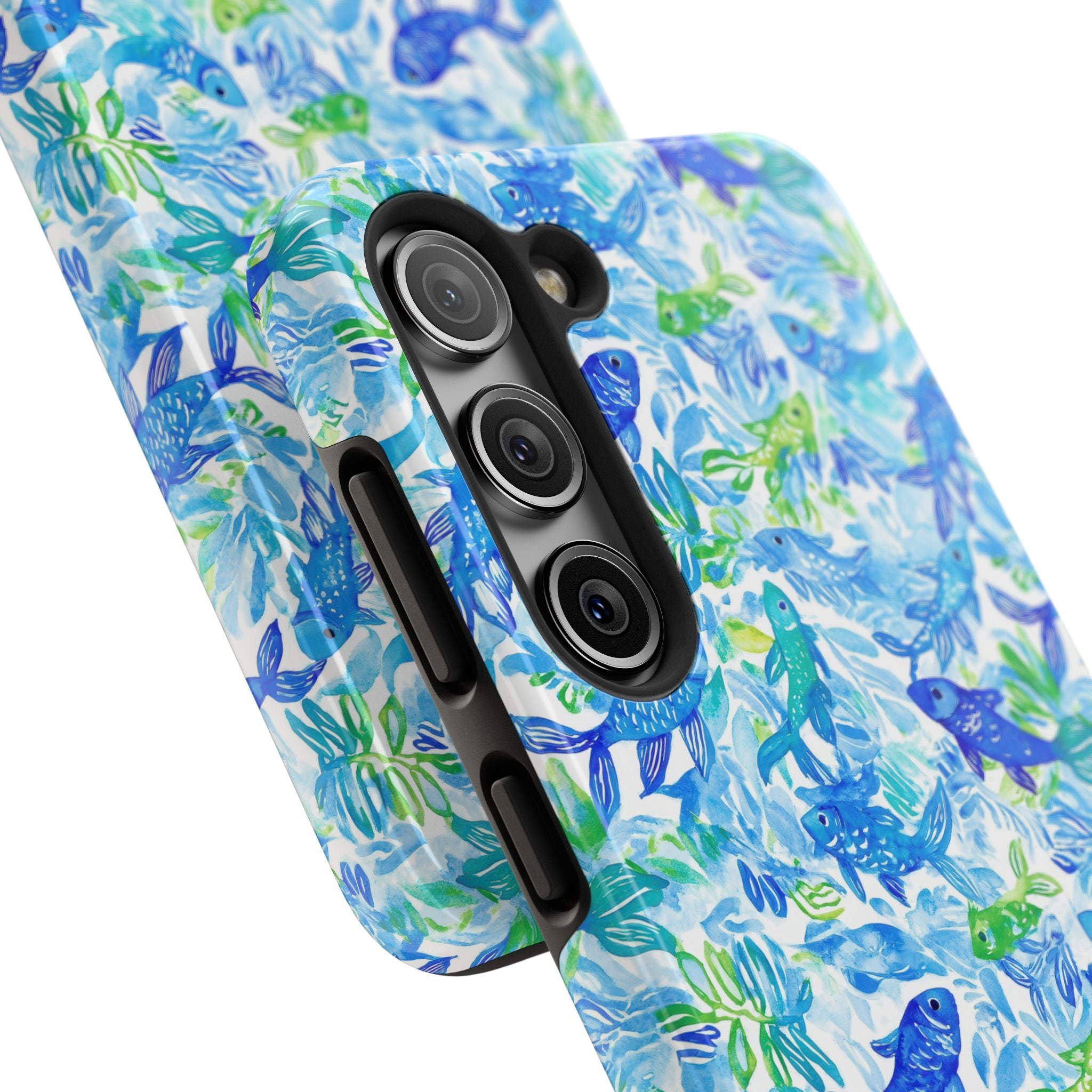Vibrant Fish- Stylish Tough Phone Cases, Ocean-Inspired Protection, Gift for Nature Lovers, Durable Phone Cover, Summer Vibes Essential