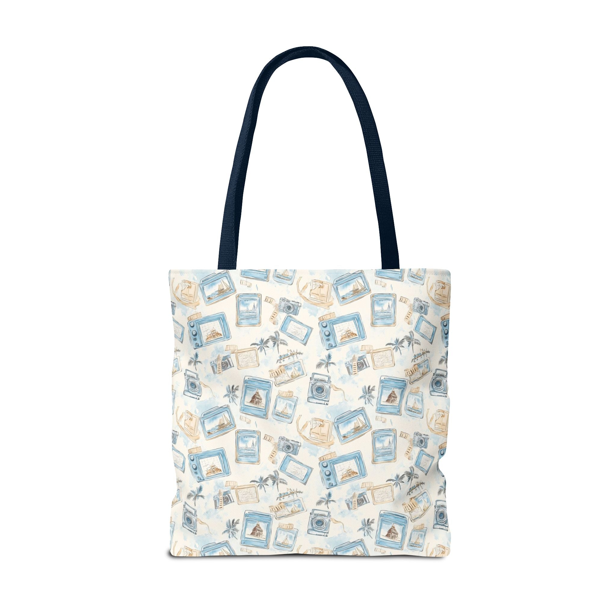 Vintage Vacay- Beach Vibes Tote Bag, Ocean Tote, Summer Accessories, Vacation Ready Bag, Coastal Shopping Bag, Gift for Travelers