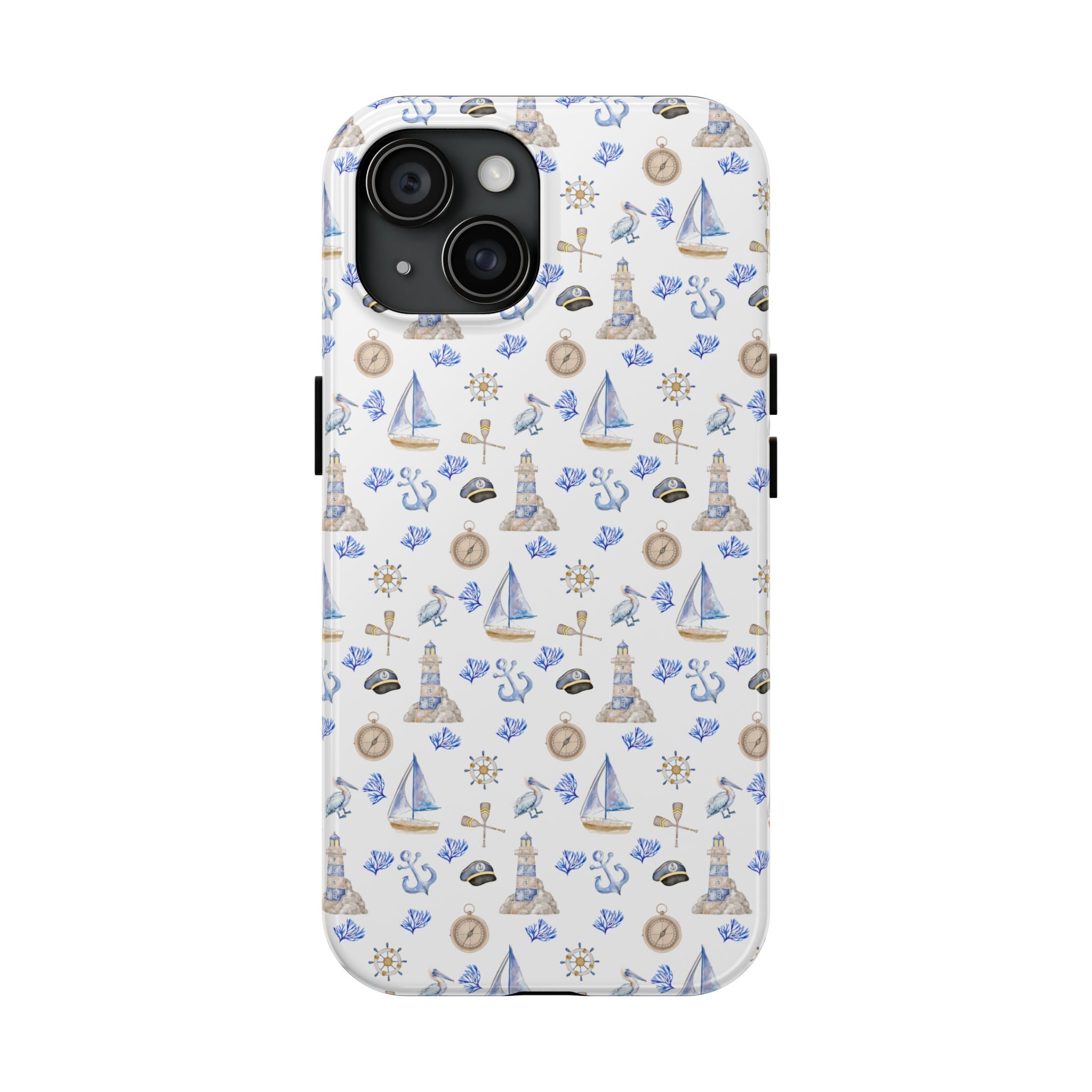 Sail Away- Nautical Phone Case - Tough Sea Adventure Phone Cover, Gifts for Beach Lovers, Summer Decor, Ocean-Inspired Protection