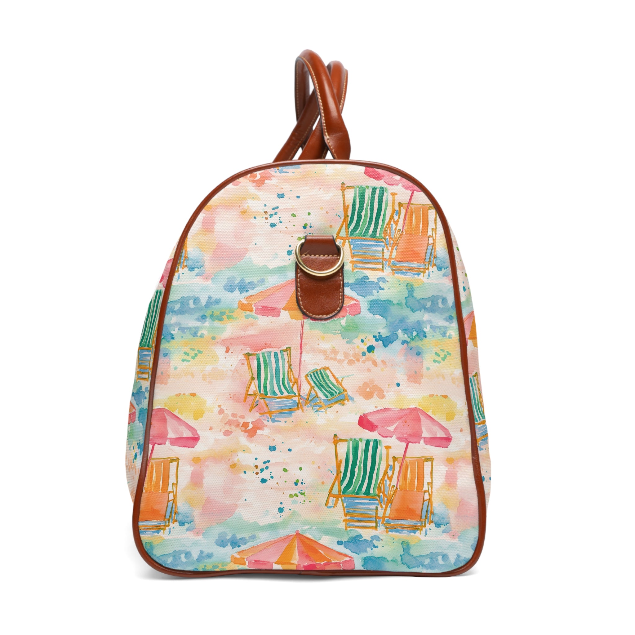 Beach Vibes - Waterproof Travel Bag for Beach Lovers, Stylish Duffle for Weekend Getaways, Ideal for Summer Vacations, Perfect Gift for Travelers, [...]