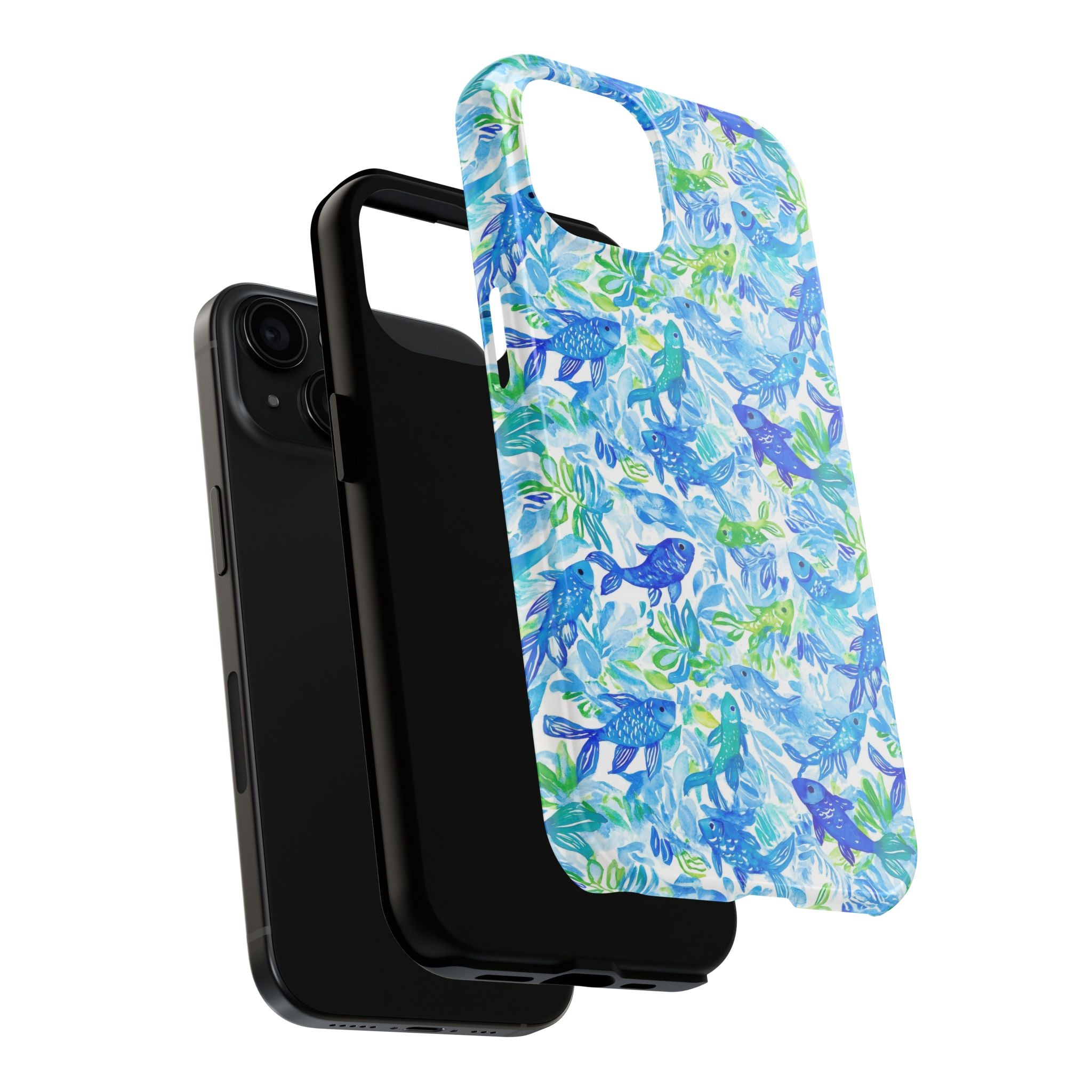 Vibrant Fish- Stylish Tough Phone Cases, Ocean-Inspired Protection, Gift for Nature Lovers, Durable Phone Cover, Summer Vibes Essential
