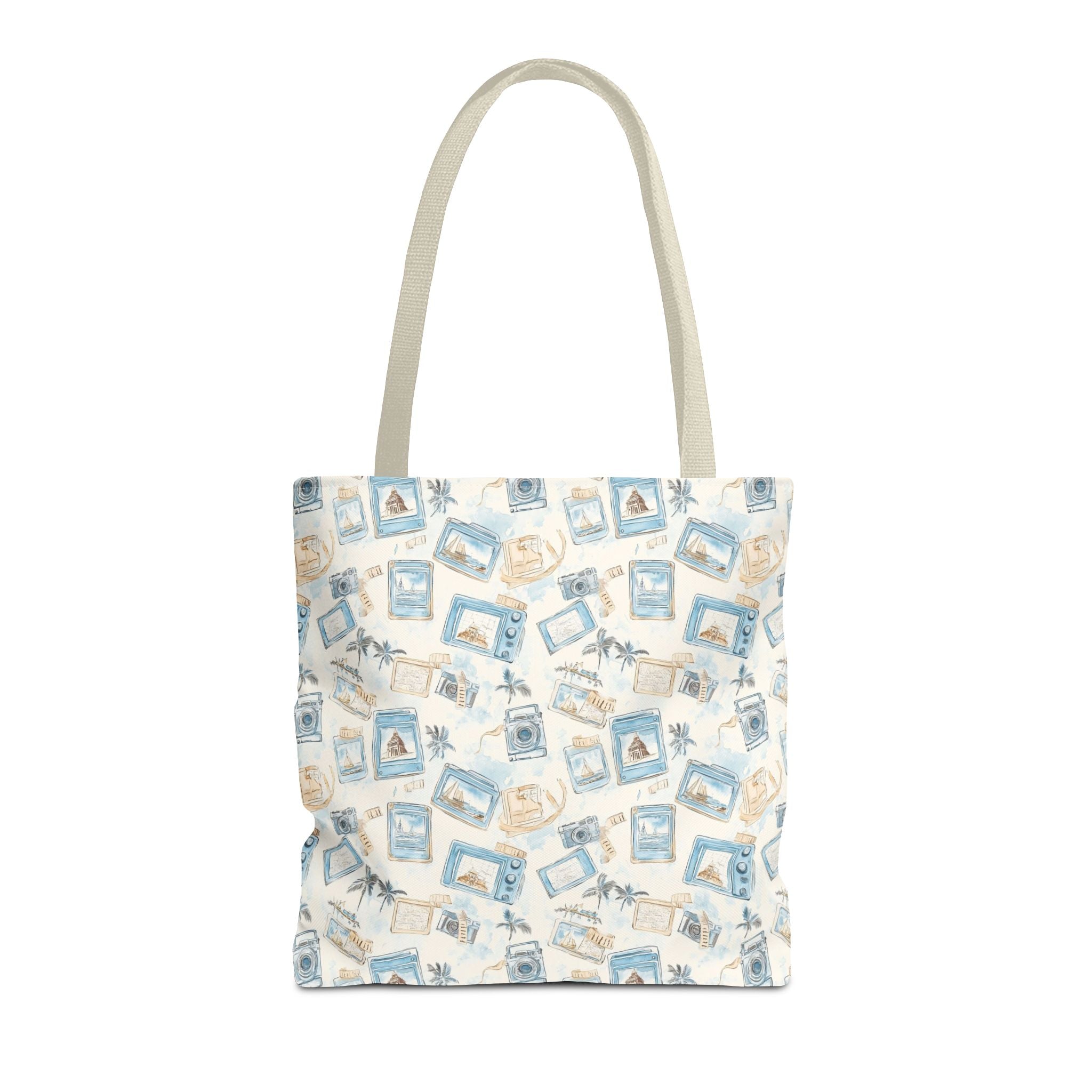 Vintage Vacay- Beach Vibes Tote Bag, Ocean Tote, Summer Accessories, Vacation Ready Bag, Coastal Shopping Bag, Gift for Travelers