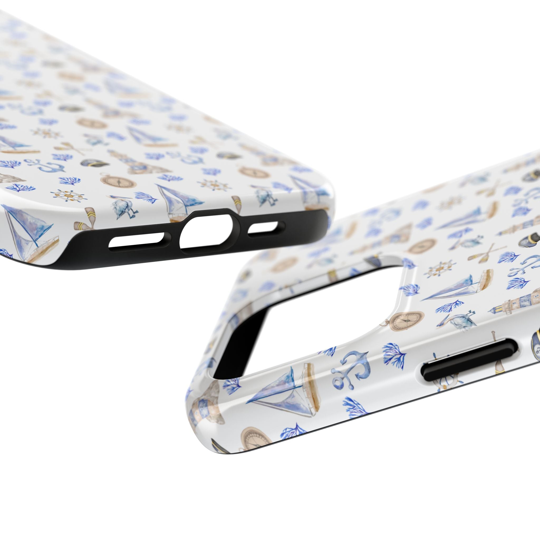 Sail Away- Nautical Phone Case - Tough Sea Adventure Phone Cover, Gifts for Beach Lovers, Summer Decor, Ocean-Inspired Protection