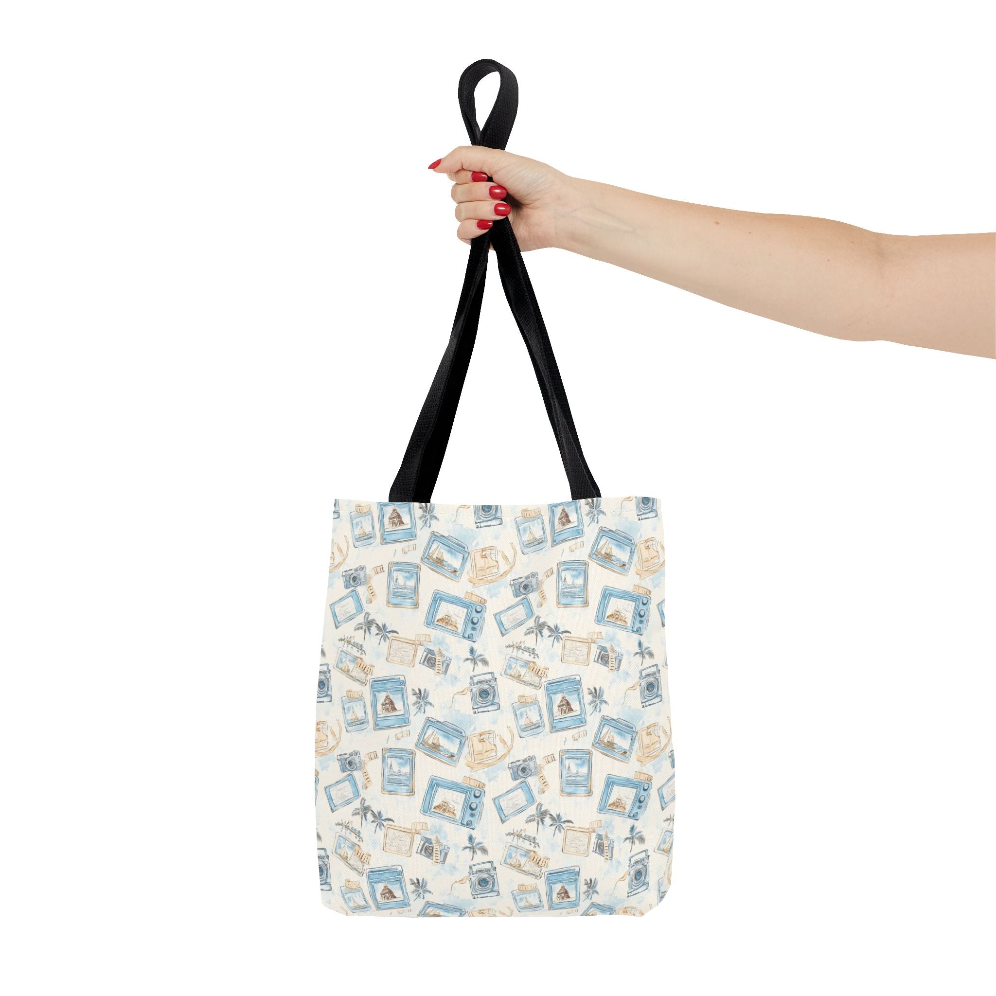 Vintage Vacay- Beach Vibes Tote Bag, Ocean Tote, Summer Accessories, Vacation Ready Bag, Coastal Shopping Bag, Gift for Travelers