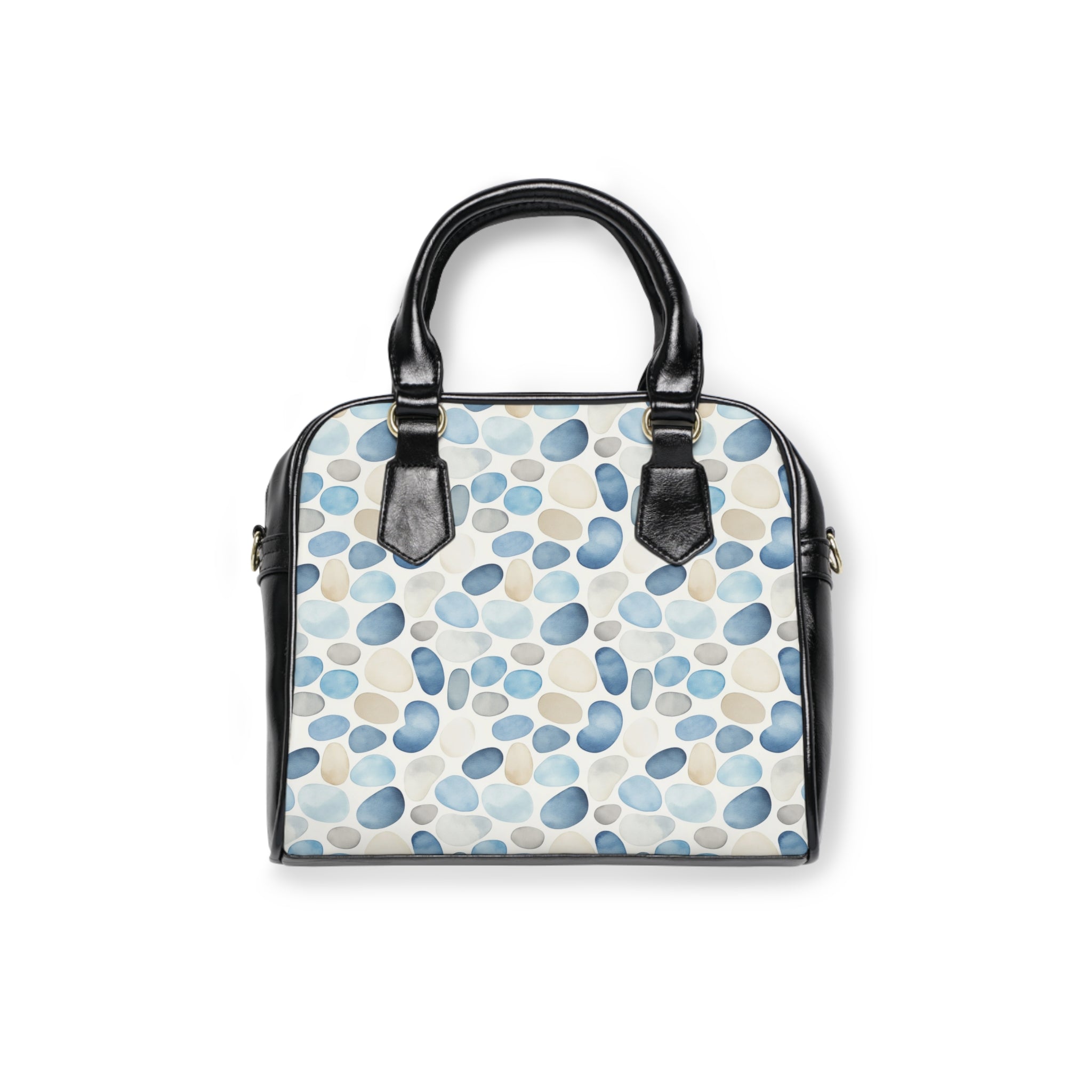 Cobblestone Pattern Shoulder Handbag, Stylish Tote, Everyday Purse, Casual Bag, Gift for Her, Beach Ready Accessory