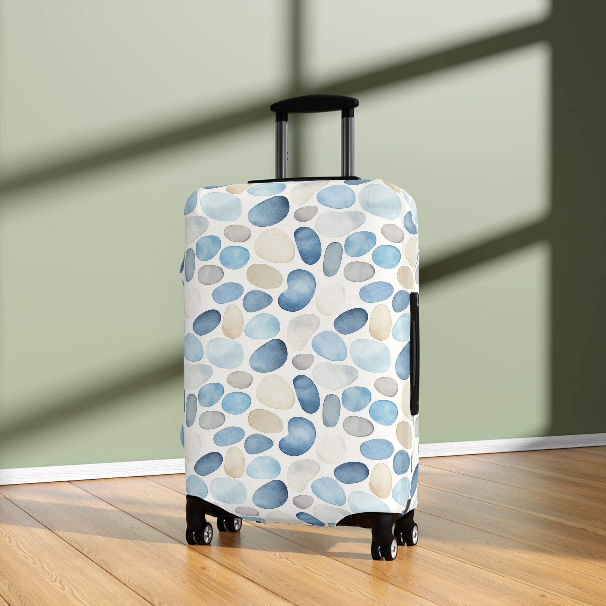 Cobblestone-Luggage Cover with Stylish Pebble Design | Travel Accessory for Adventurers, Waterproof Suitcase Protector, Gift for Travelers, [...]