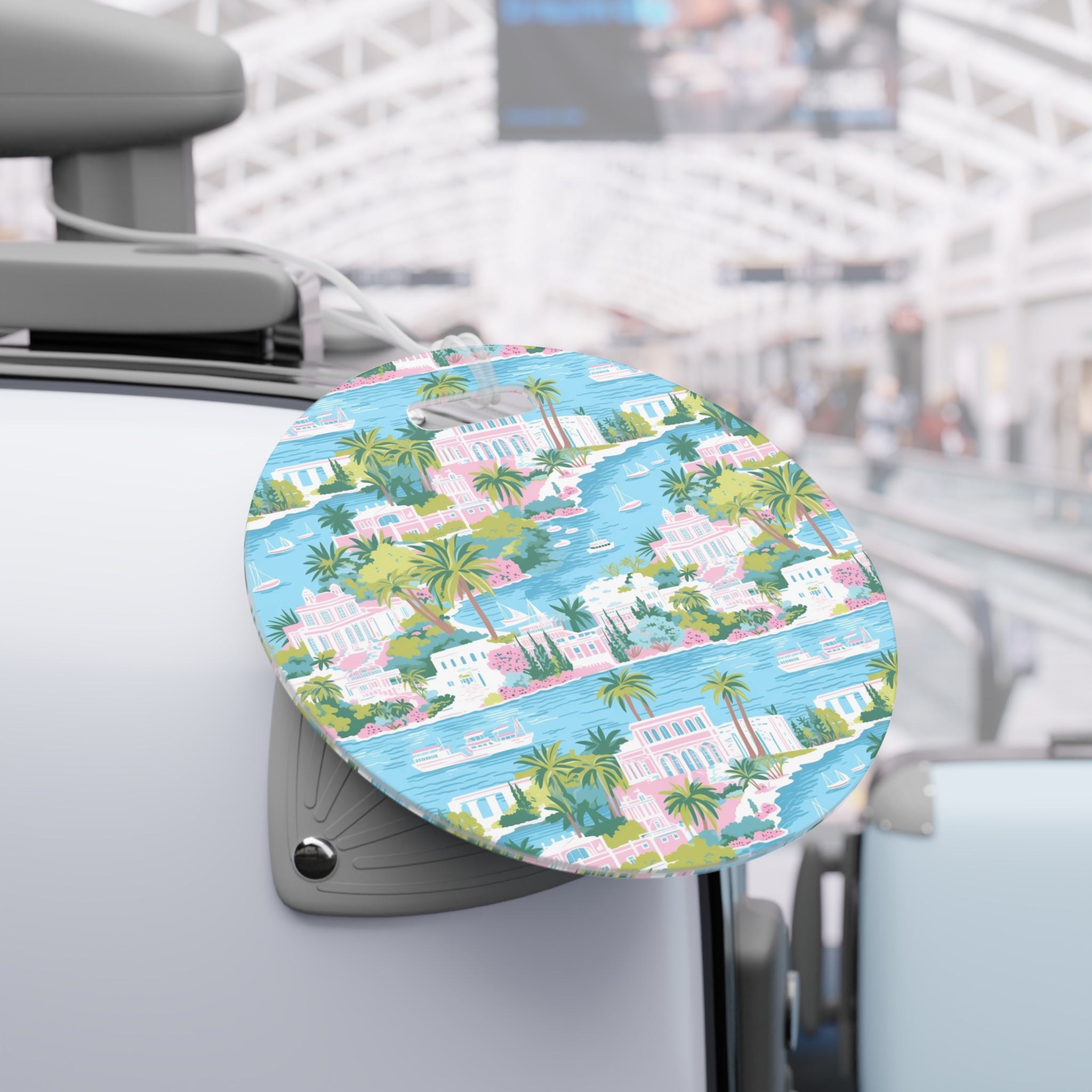 Greek Island Luggage Tag, Travel Accessories, Luggage, Vacation must have, Beach Vacation Supplies