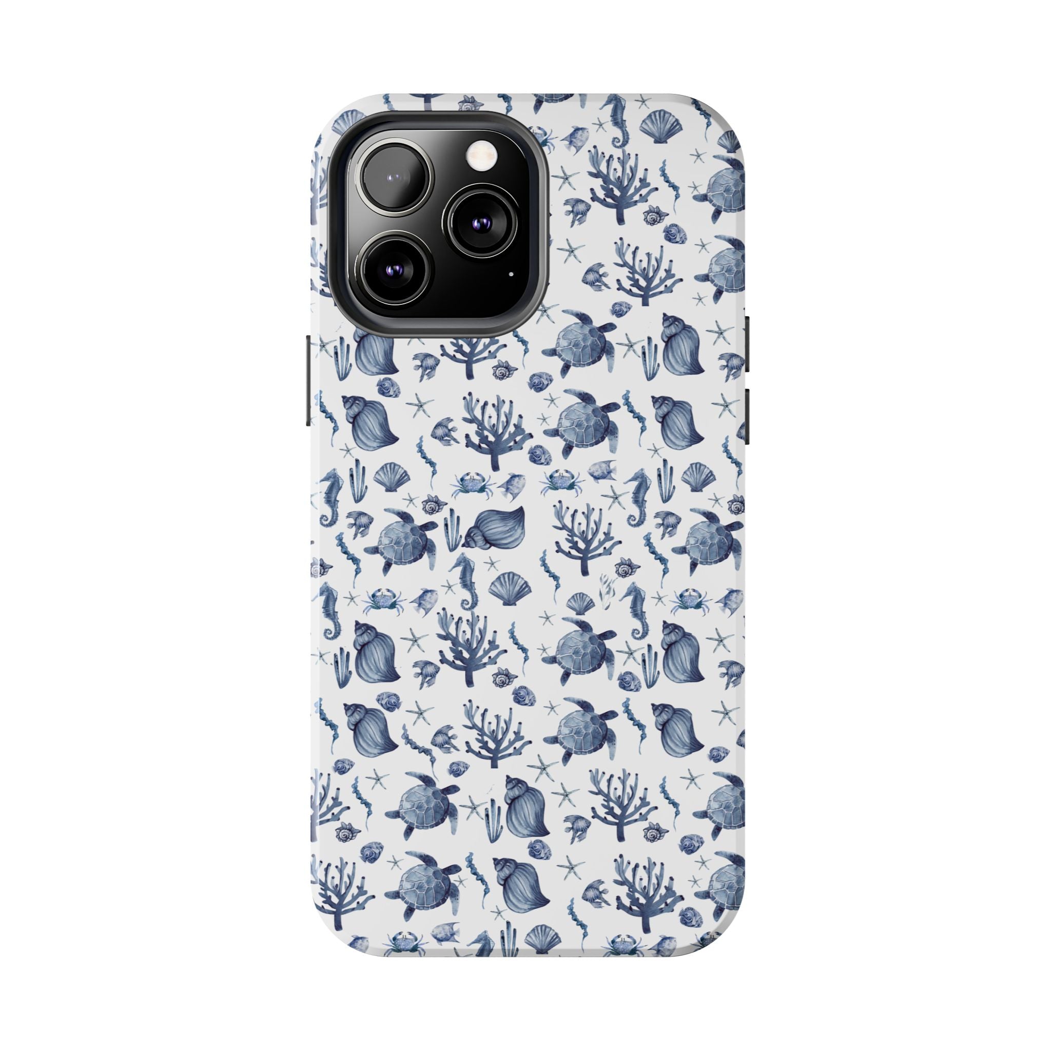 Deep Blue Sea - Ocean-Inspired Tough Phone Cases, Coastal Decor, Beach Lover's Accessory, Ideal Gift, Marine Life Design, Durable Protection