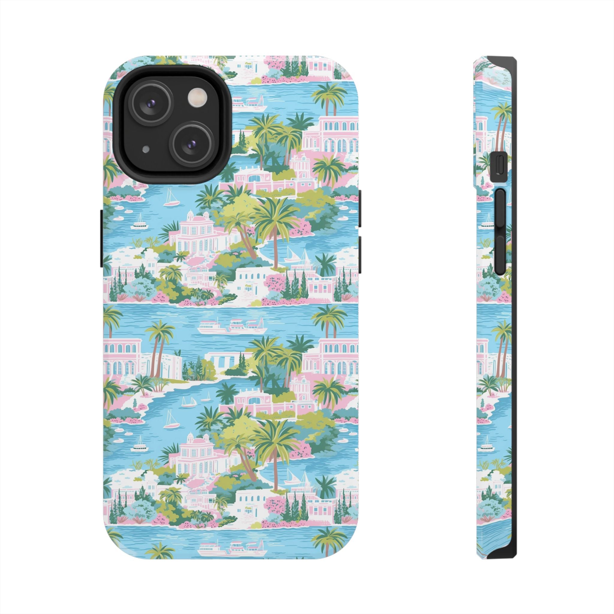 Greek Island - Tropical Phone Cases - Durable Phone Covers, Summer Vibes, Beach-Themed Accessories, Perfect Gift for Travelers