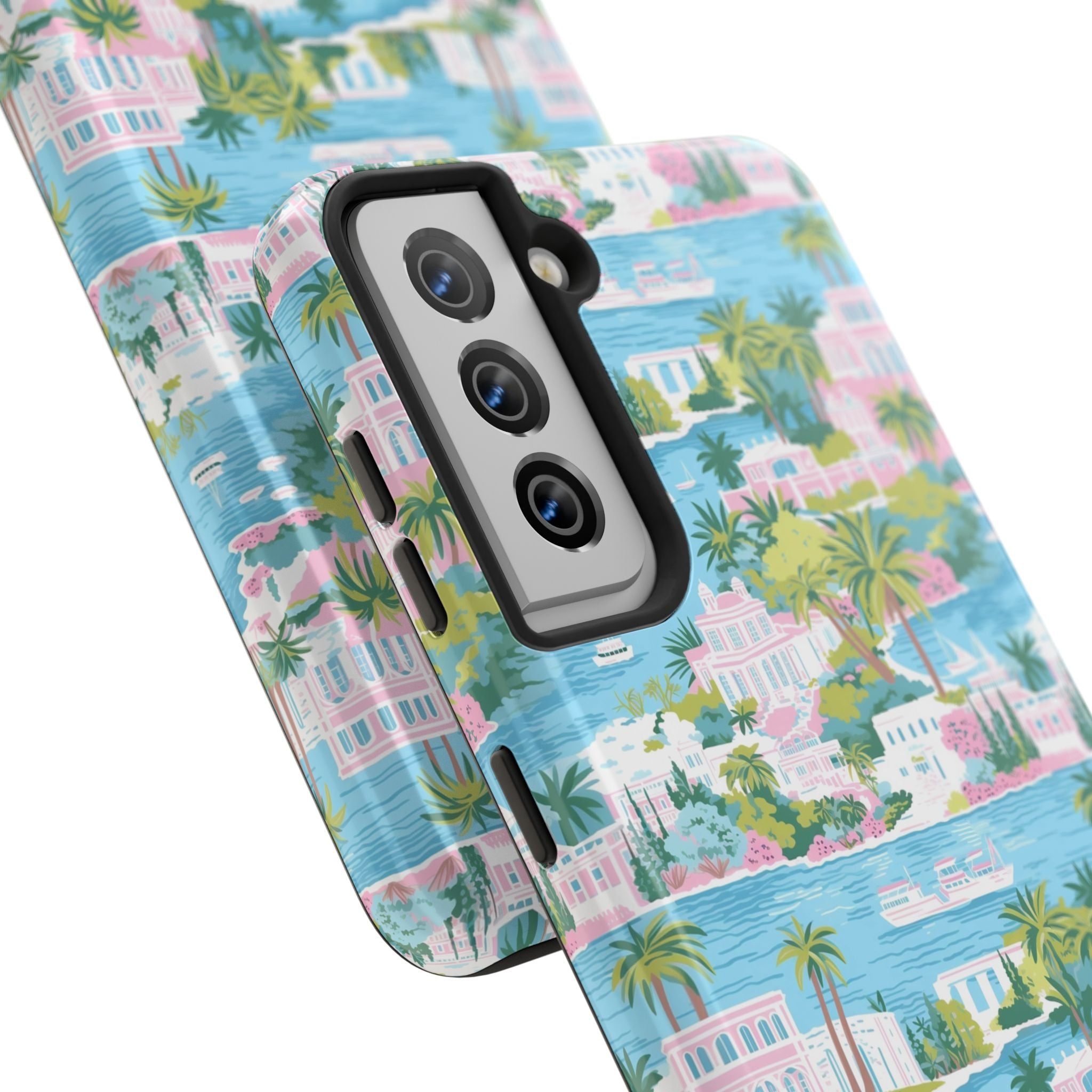 Greek Island - Tropical Phone Cases - Durable Phone Covers, Summer Vibes, Beach-Themed Accessories, Perfect Gift for Travelers