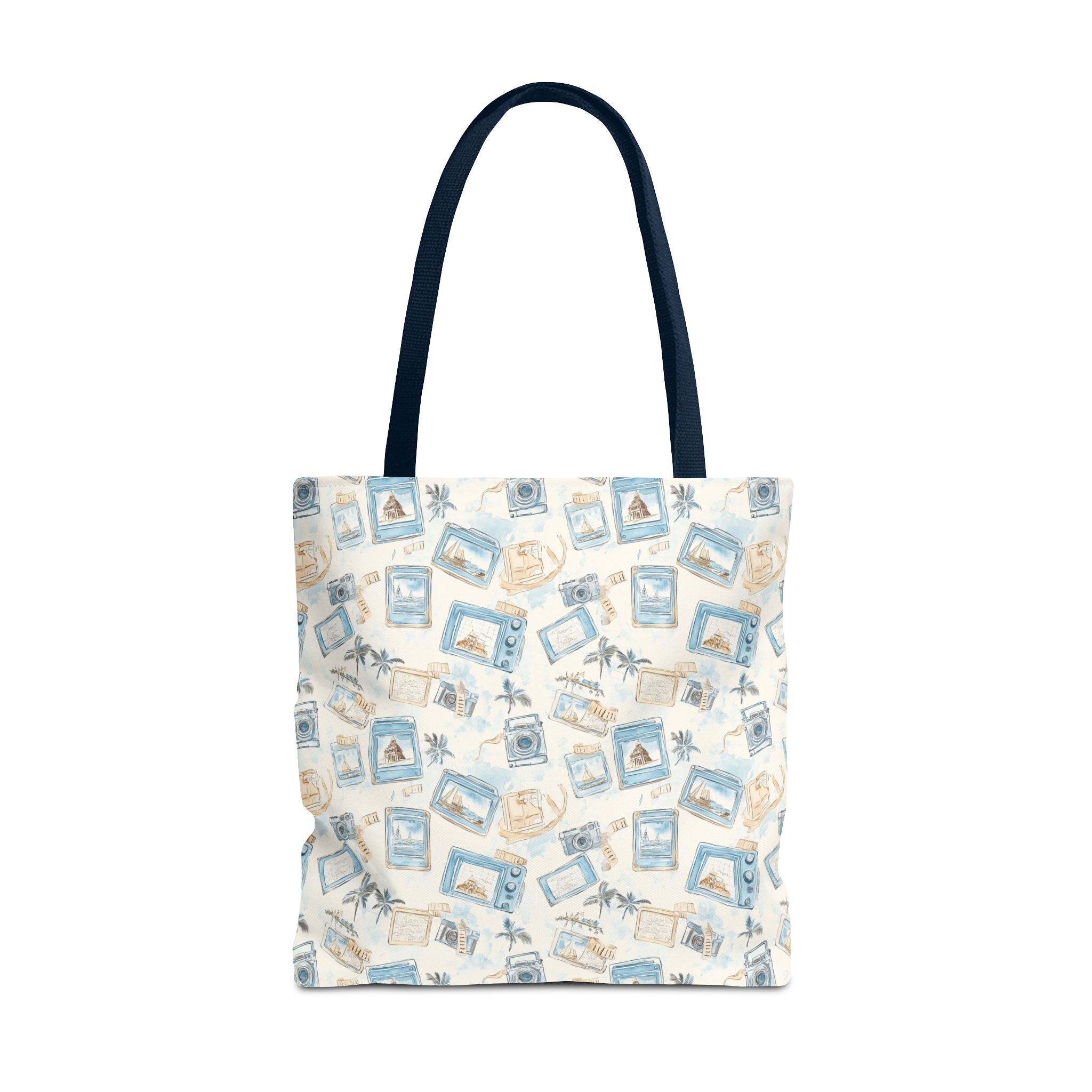 Vintage Vacay- Beach Vibes Tote Bag, Ocean Tote, Summer Accessories, Vacation Ready Bag, Coastal Shopping Bag, Gift for Travelers