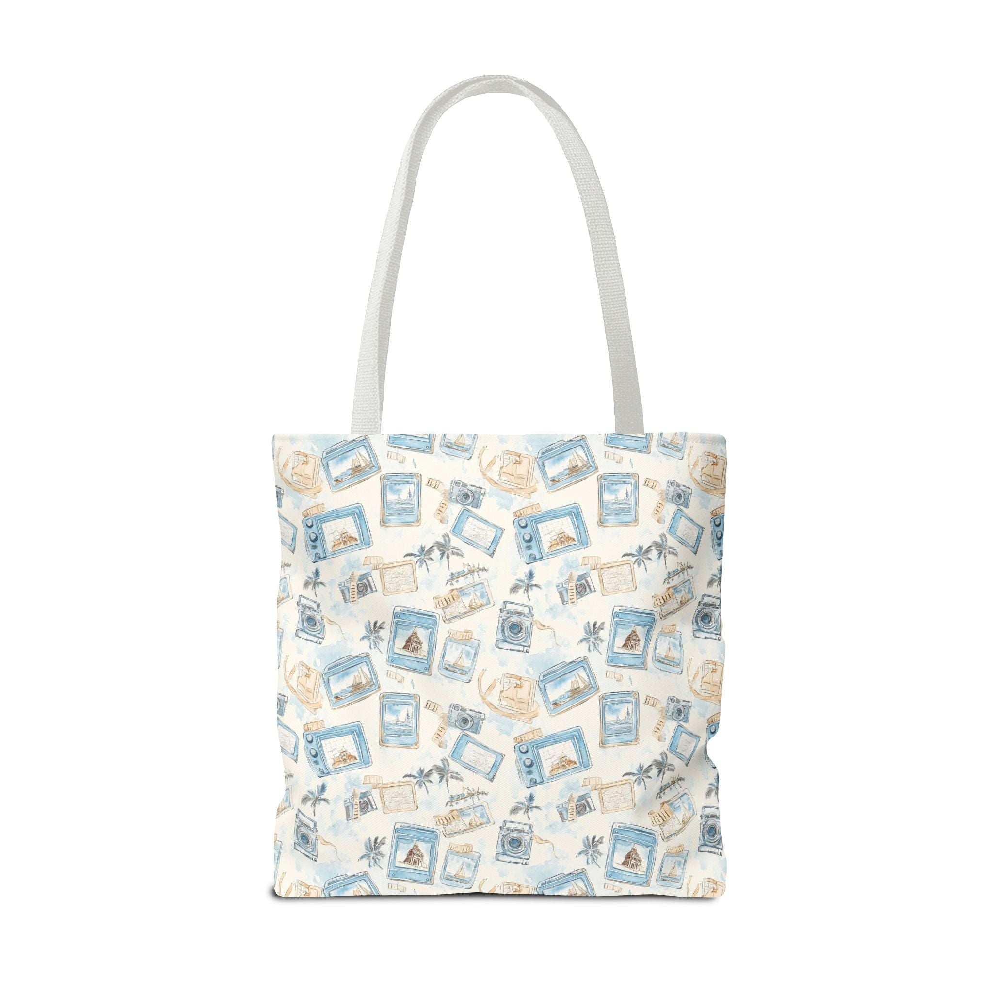 Vintage Vacay- Beach Vibes Tote Bag, Ocean Tote, Summer Accessories, Vacation Ready Bag, Coastal Shopping Bag, Gift for Travelers