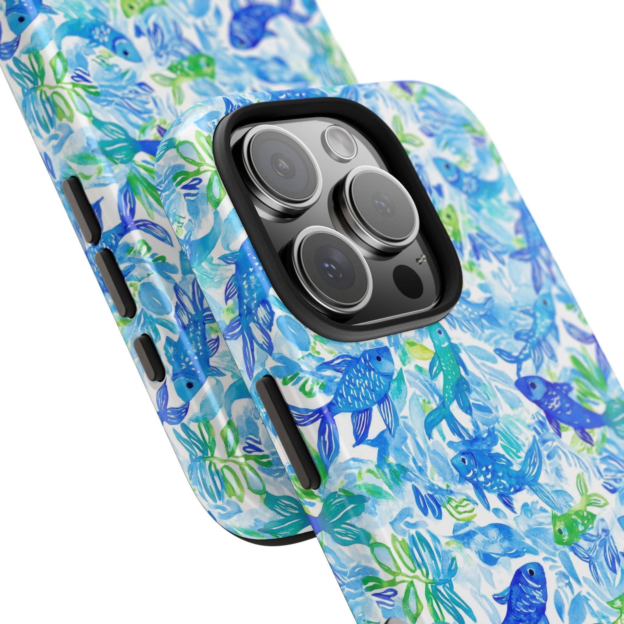Vibrant Fish- Stylish Tough Phone Cases, Ocean-Inspired Protection, Gift for Nature Lovers, Durable Phone Cover, Summer Vibes Essential