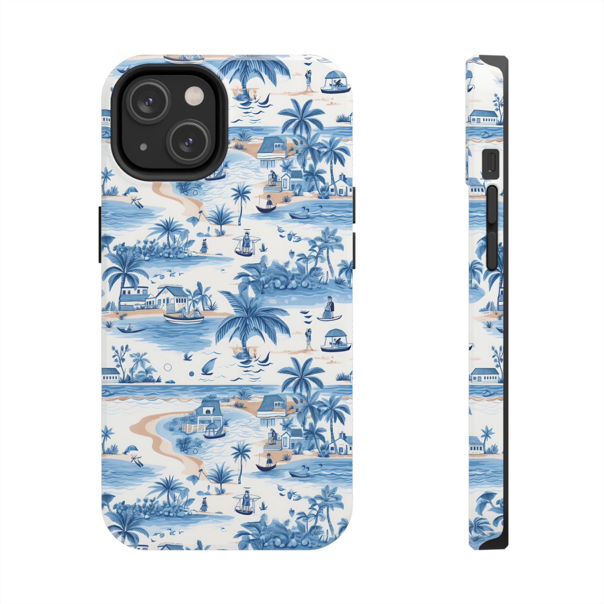 Tropical Blue- Paradise Phone Case - Durable Phone Cover for Beach Lovers, Summer Vibes, Vacation Ready, Gift for Him or Her, Unique Phone [...]
