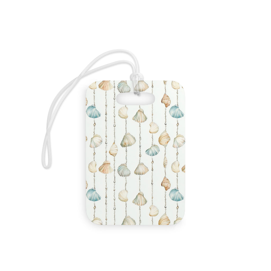 Seashell Lover Luggage Tag, Travel Accessories, Luggage, Vacation must have, Beach Vacation Supplies