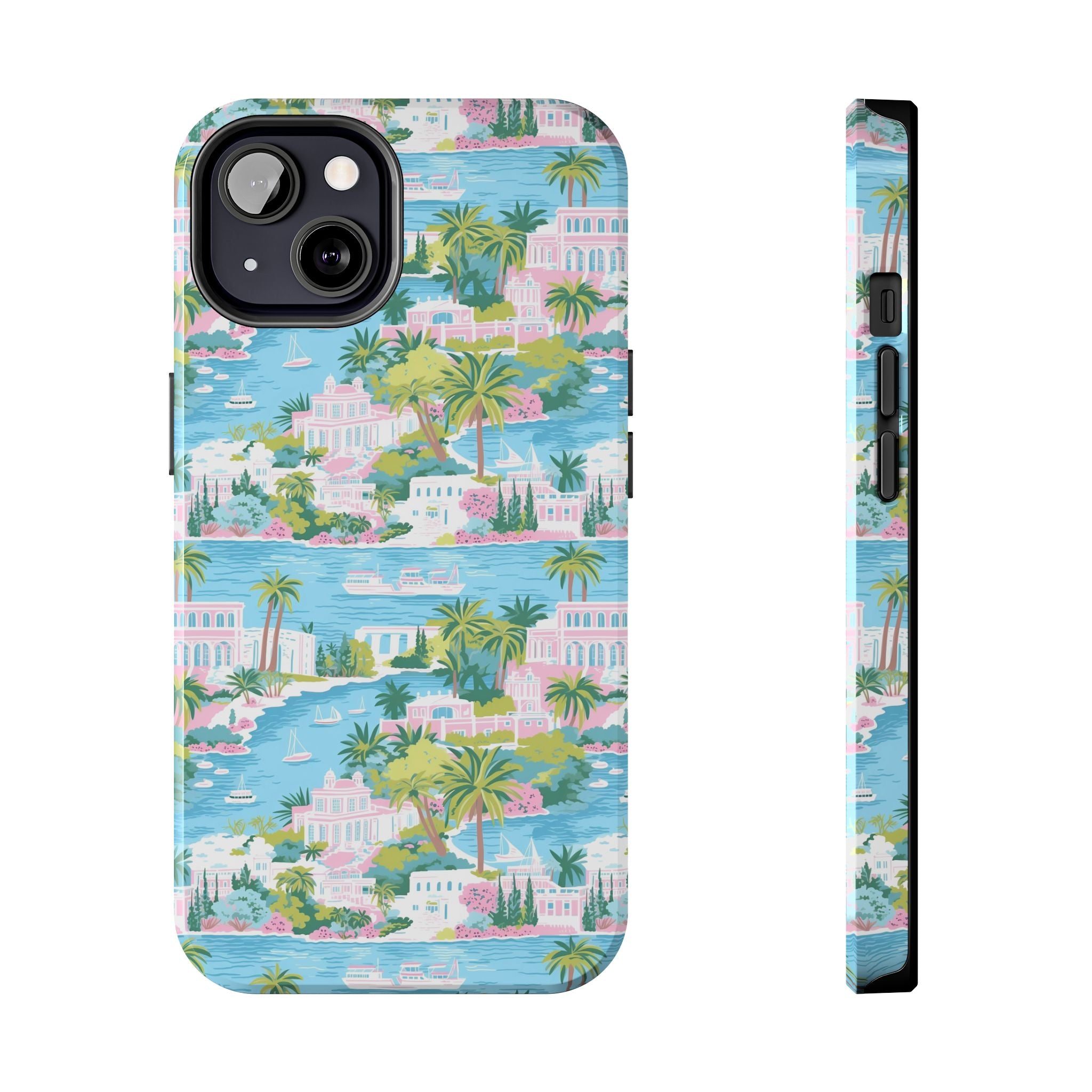 Greek Island - Tropical Phone Cases - Durable Phone Covers, Summer Vibes, Beach-Themed Accessories, Perfect Gift for Travelers