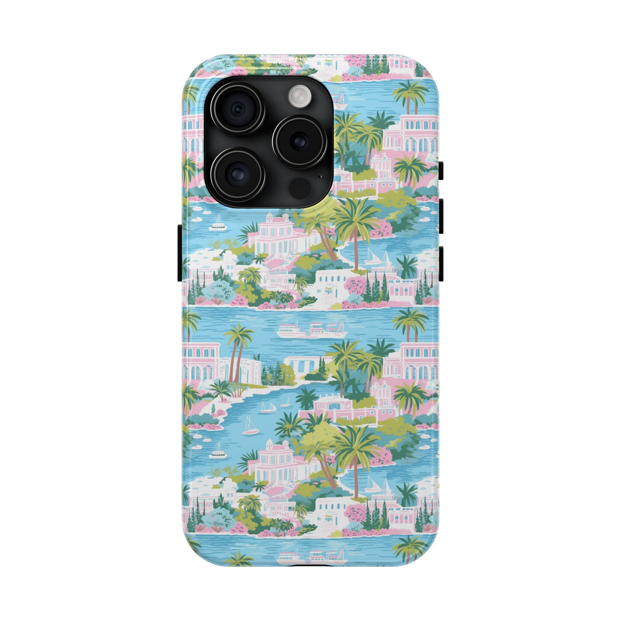 Greek Island - Tropical Phone Cases - Durable Phone Covers, Summer Vibes, Beach-Themed Accessories, Perfect Gift for Travelers