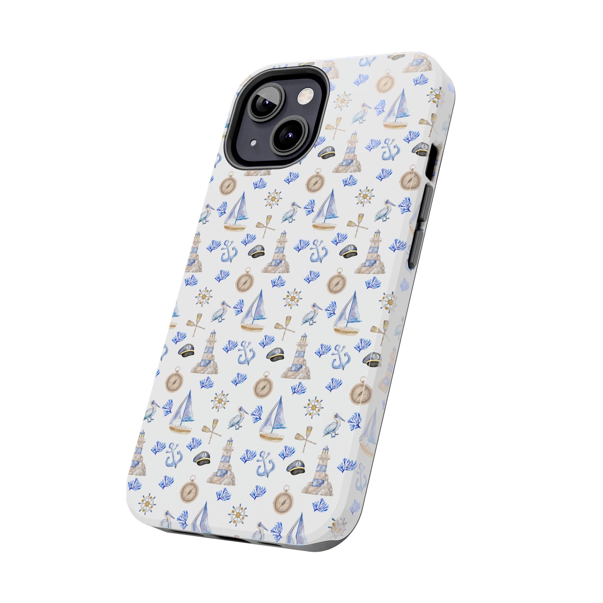 Sail Away- Nautical Phone Case - Tough Sea Adventure Phone Cover, Gifts for Beach Lovers, Summer Decor, Ocean-Inspired Protection
