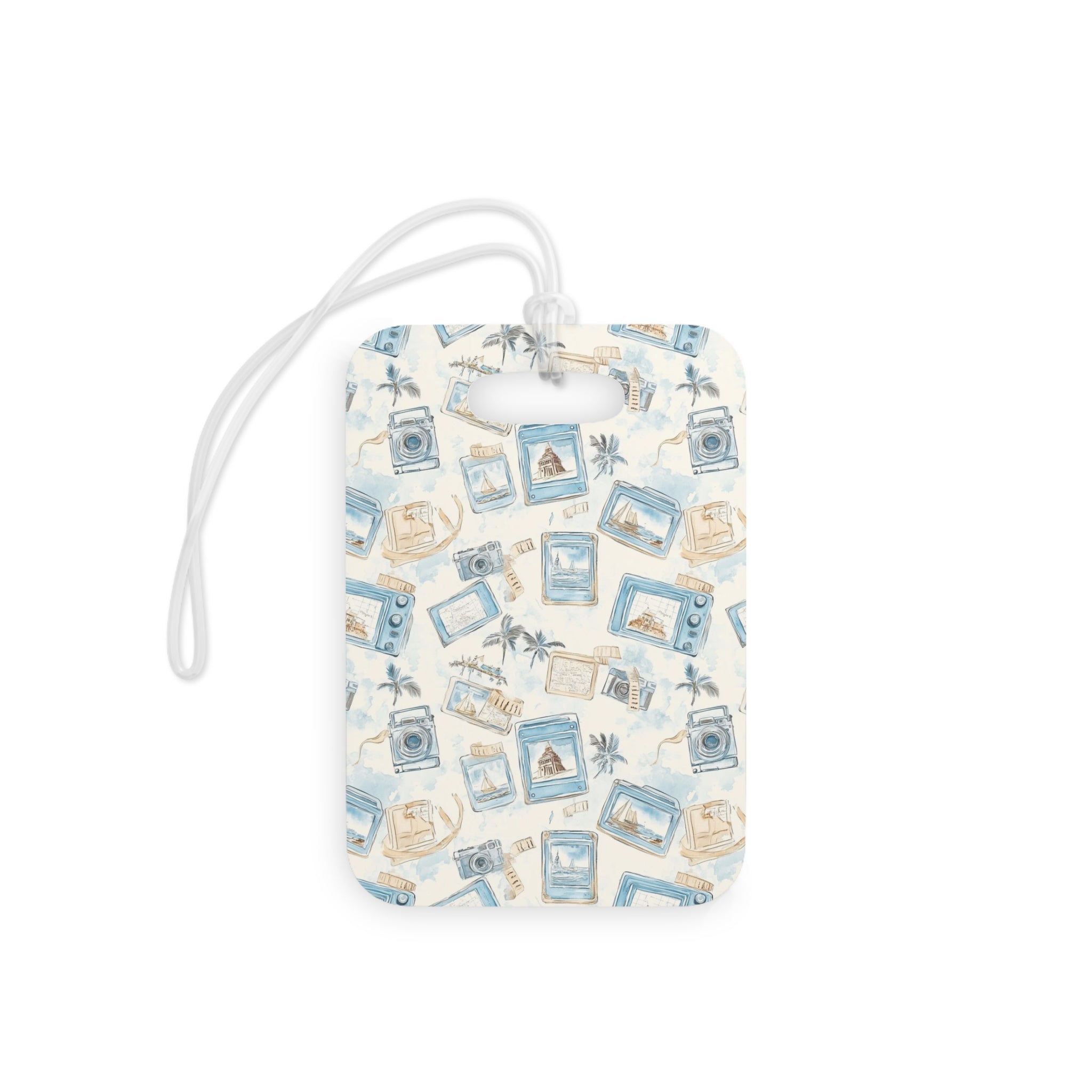 Vintage Vacay Luggage Tag, Travel Accessories, Luggage, Vacation must have, Beach Vacation Supplies