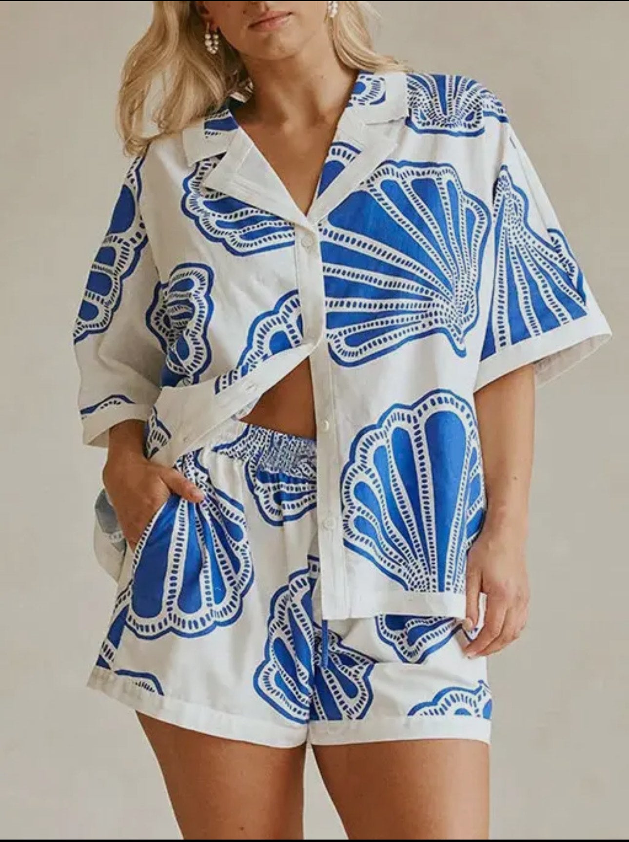 Ocean Breeze Shirt and Short Set